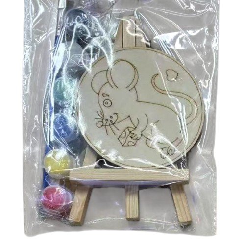  Set de Mini Atril con Tabla Redonda para Pintar por mayor - Útiles Escolares por mayor