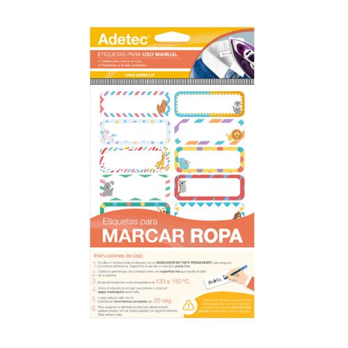 Set etiquetas marcar ropa 1 SET por mayor en Chile