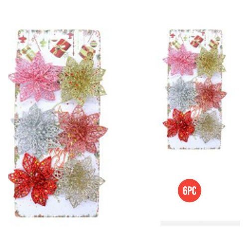 SET FLOR NAVIDEÑA por mayor Navidad por mayor