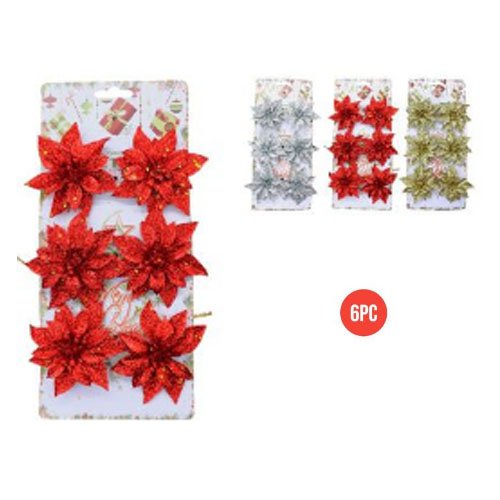SET FLOR NAVIDEÑA por mayor Navidad por mayor