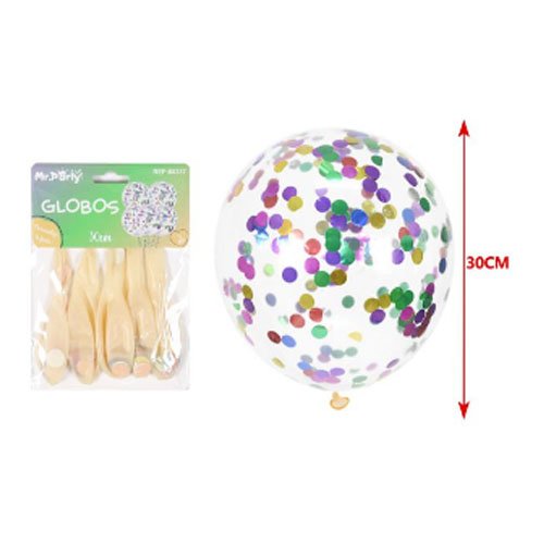 SET GLOBOS CONFETI por mayor Cotillon por mayor