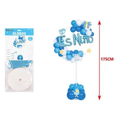SET GLOBO BABY SHOWER por mayor Cotillon por mayor