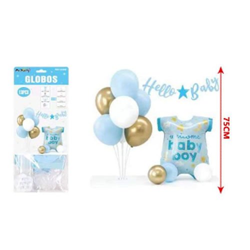SET GLOBO BABY SHOWER por mayor Cotillon por mayor