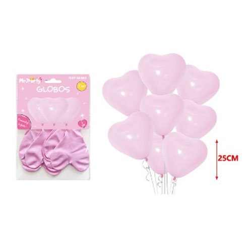 SET GLOBO CORAZON por mayor Cotillon por mayor