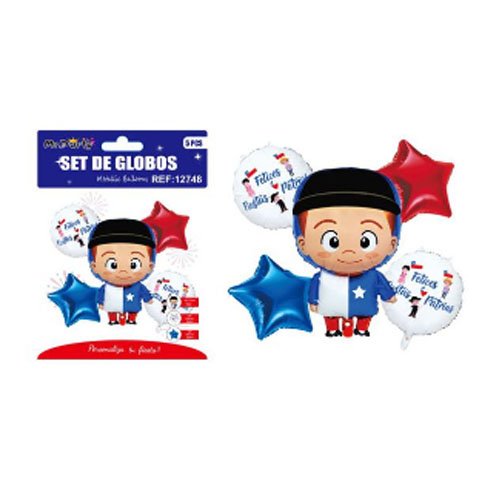 SET GLOBO NIÑO por mayor - Fiestas-Patrias por mayor