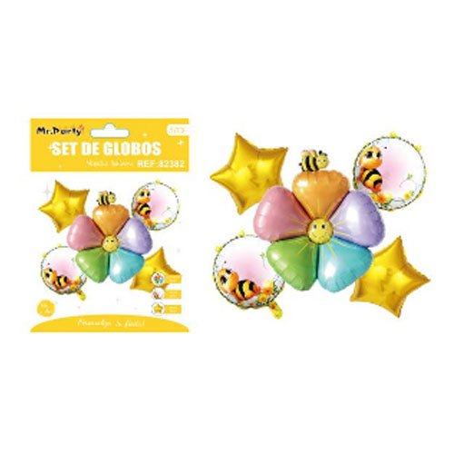 Set globo mylar