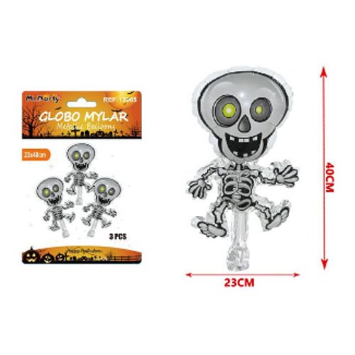 SET GLOBO MYLAR HALLOWEEN por mayor - Halloween por mayor