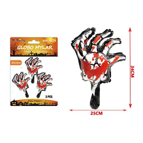 SET GLOBO MYLAR HALLOWEEN por mayor Halloween por mayor