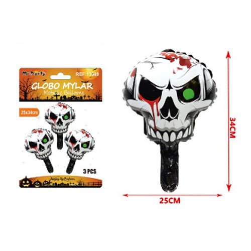 SET GLOBO MYLAR HALLOWEEN por mayor Halloween por mayor