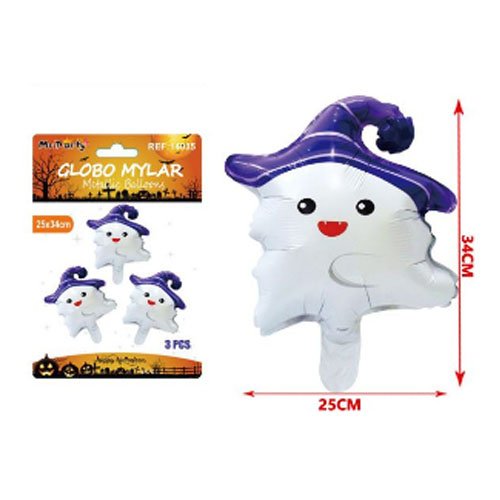 SET GLOBO MYLAR HALLOWEEN por mayor Halloween por mayor