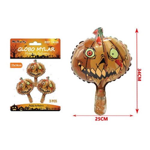 SET GLOBO MYLAR HALLOWEEN por mayor Halloween por mayor