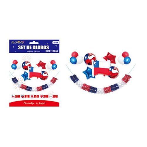 SET GLOBOS+GUIRNALDA por mayor - Fiestas-Patrias por mayor