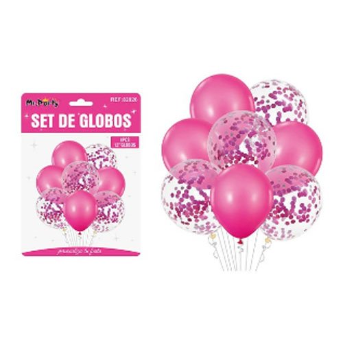 SET GLOBOS por mayor Cotillon por mayor