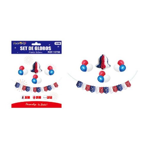 SET GLOBOS+GUIRNALDA por mayor - Fiestas-Patrias por mayor