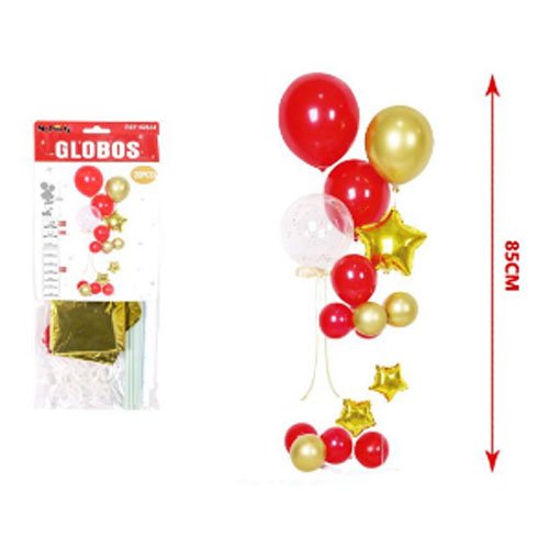 SET GLOBOS A4 por mayor Cotillon por mayor