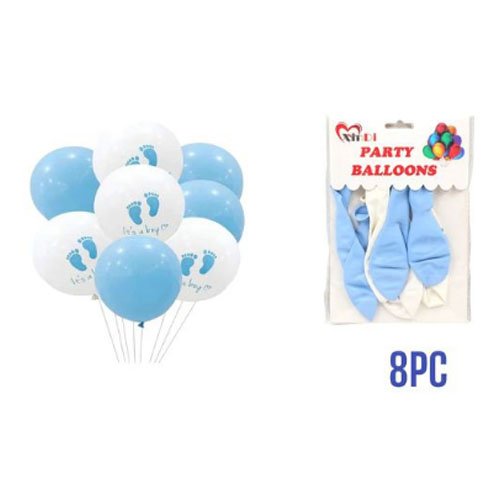SET GLOBOS BABY SHOWER 8 PZA-12 PULGADAS por mayor en Chile