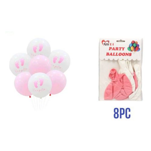SET GLOBOS BABY SHOWER 8 PZA-12 PULGADAS por mayor en Chile
