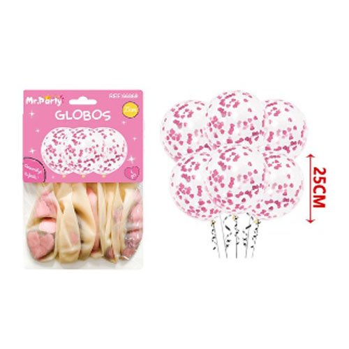 SET GLOBOS CONFETI por mayor Cotillon por mayor