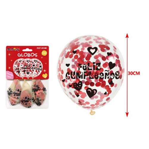 SET GLOBOS CONFETI por mayor Cotillon por mayor