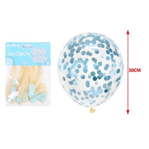 SET GLOBOS CONFETI por mayor Cotillon por mayor