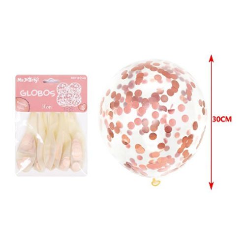 SET GLOBOS CONFETI por mayor Cotillon por mayor