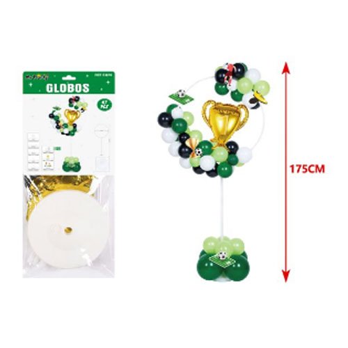 SET GLOBOS FUTBOL por mayor Cotillon por mayor