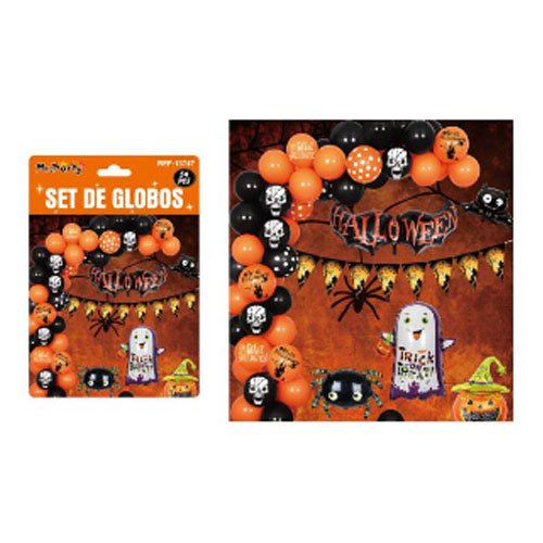 SET GLOBOS HALLOWEEN por mayor Halloween por mayor