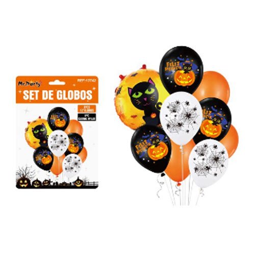 SET GLOBOS HALLOWEEN por mayor Halloween por mayor
