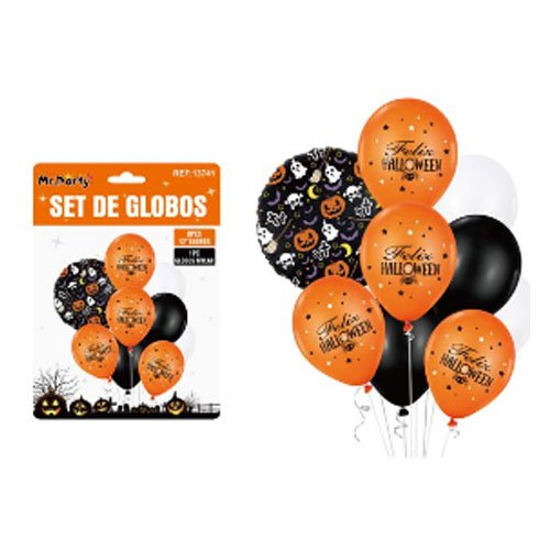 SET GLOBOS HALLOWEEN por mayor Halloween por mayor