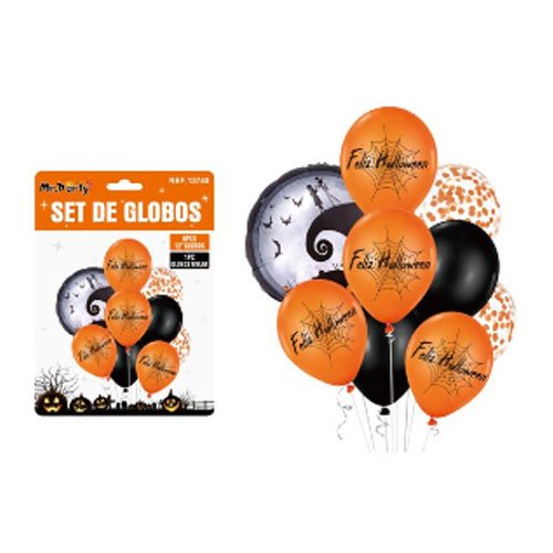 SET GLOBOS HALLOWEEN por mayor Halloween por mayor