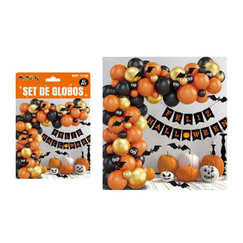 SET GLOBOS HALLOWEEN por mayor Halloween por mayor