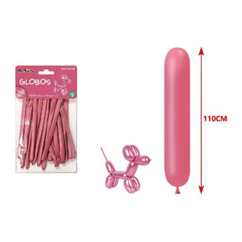 SET GLOBOS LARGOS METALIZADOS por mayor Cotillon por mayor