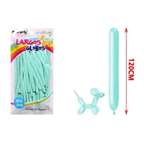 SET GLOBOS LARGOS MACA NYLON por mayor Cotillon por mayor