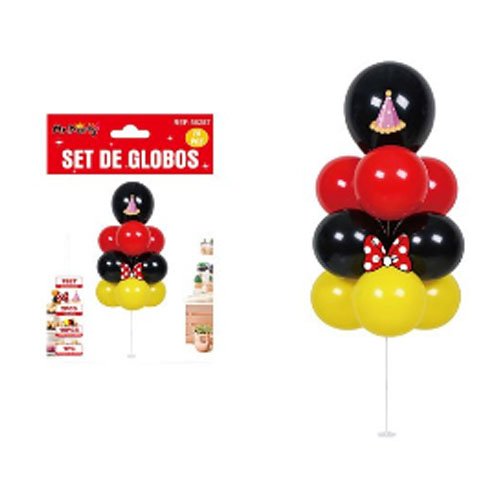 SET GLOBOS LAZO-GORRO por mayor Cotillon por mayor