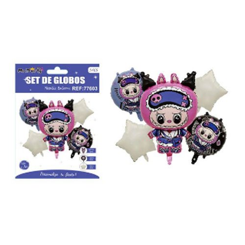 SET GLOBOS PERSONAJE por mayor Cotillon por mayor