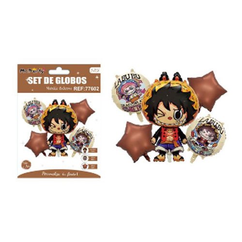 SET GLOBOS  PERSONAJE por mayor Cotillon por mayor