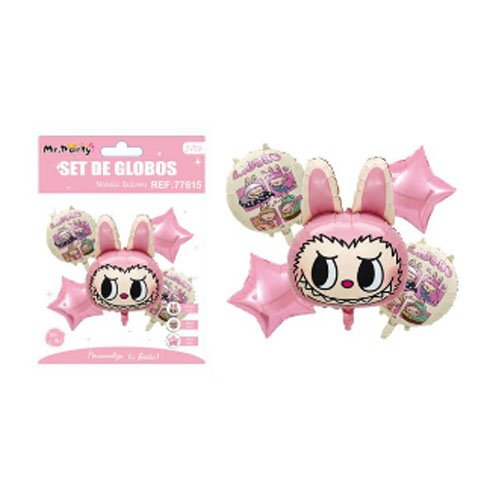 SET GLOBOS  PERSONAJE por mayor Cotillon por mayor