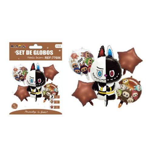 SET GLOBOS PERSONAJE por mayor Cotillon por mayor