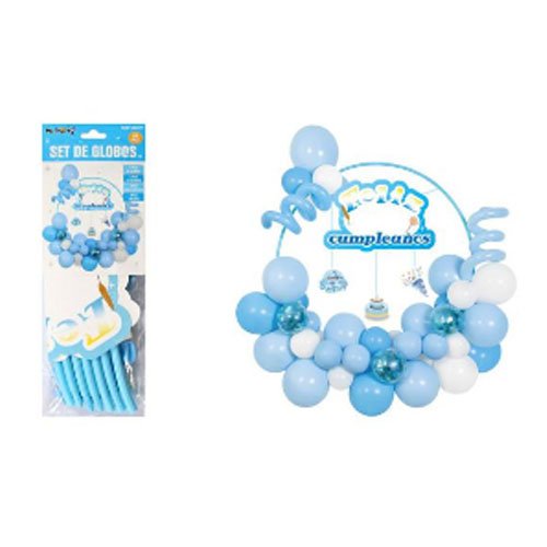 SET GLOBOS NIÑO por mayor Cotillon por mayor