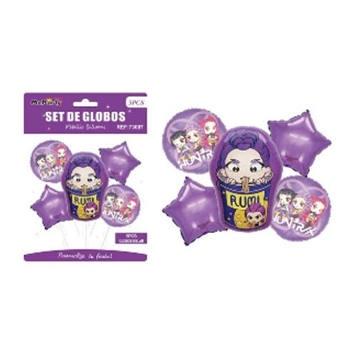 SET GLOBOS MYLAR RUMI por mayor Cotillon por mayor