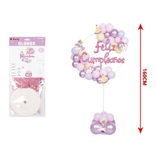 SET GLOBOS UNICORNIO por mayor Cotillon por mayor