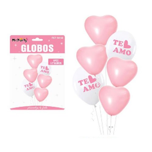 SET GLOBO TE AMO por mayor Cotillon por mayor