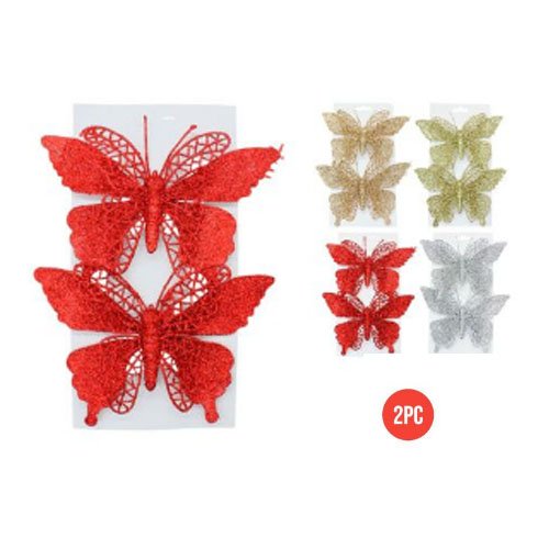 SET MARIPOSAS NAVIDEÑA por mayor Navidad por mayor