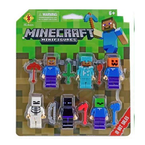 SET MI MUNDO MINECRAFT por mayor - Jugueteria por mayor