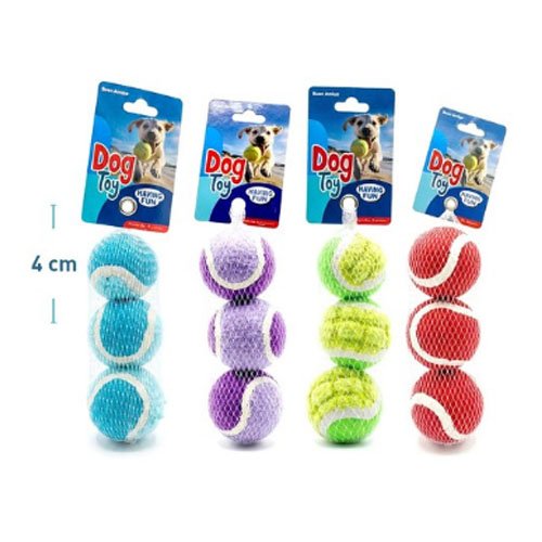 SET PELOTAS DE TENIS por mayor Mascotas por mayor