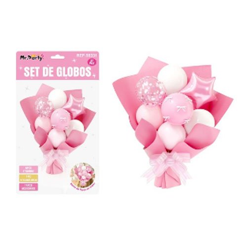 SET RAMOS Y GLOBOS por mayor - Cotillon por mayor