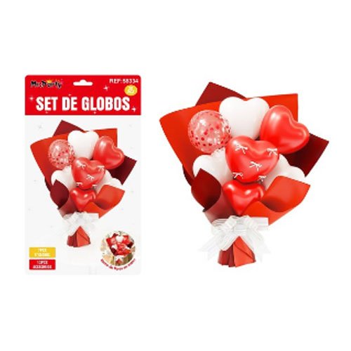 SET RAMOS Y GLOBOS por mayor - Cotillon por mayor