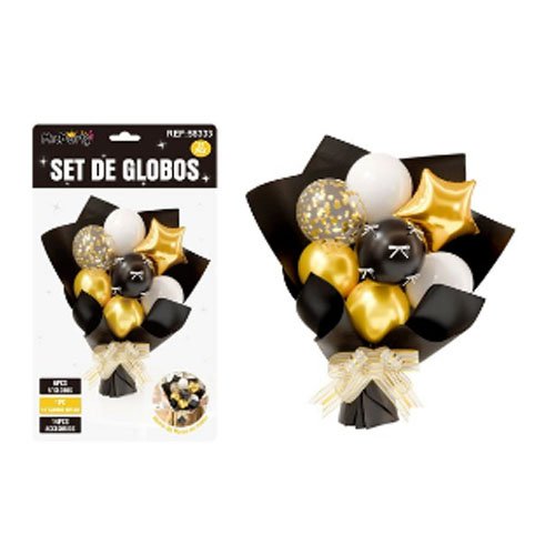 SET RAMOS Y GLOBOS por mayor - Cotillon por mayor