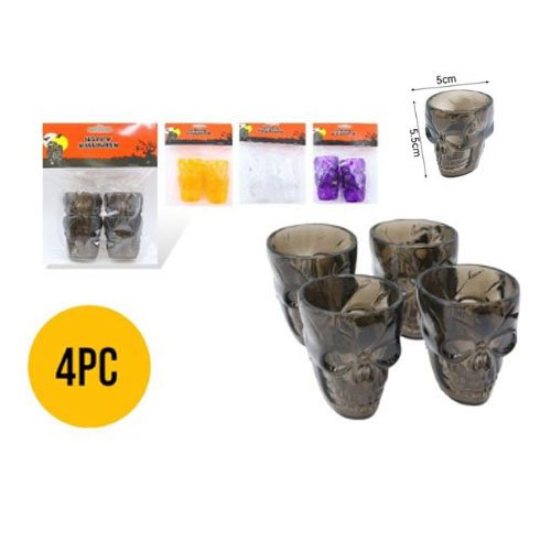 SET TAZA CALAVERA por mayor - Halloween por mayor