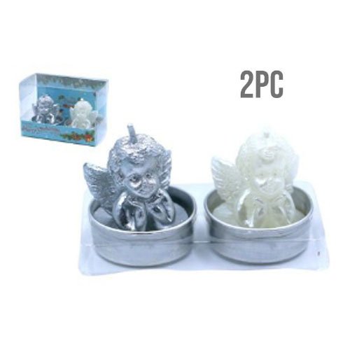 SET VELAS ANGEL por mayor Navidad por mayor